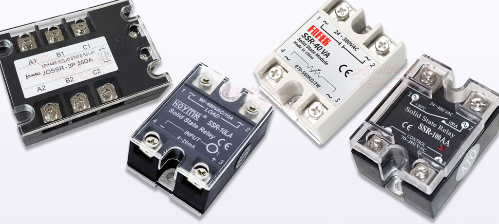 Berikut adalah uraian mengenai seri-seri lainnya dari Solid State Relay AC, yaitu SSR Jenis AC Seri DA, VA, LA, AA, DA-H, LA-H, AA-H dan SSR tiga fasa