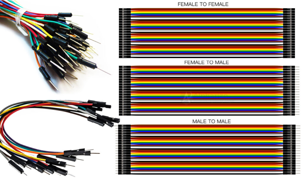 Kabel Jumper DuPont Pin Header Wires Dual Male to Female Dual